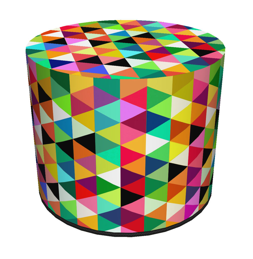 pufa, pouf, Sitzsack-Hocker