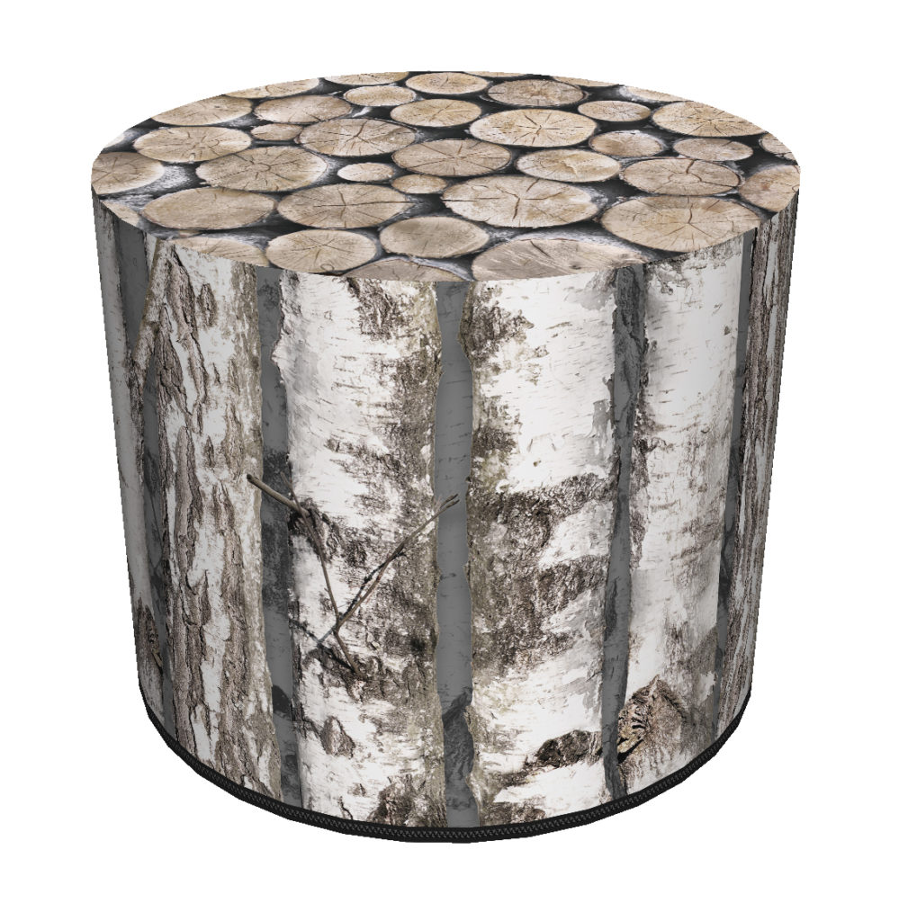 pufa, pouf, Sitzsack-Hocker